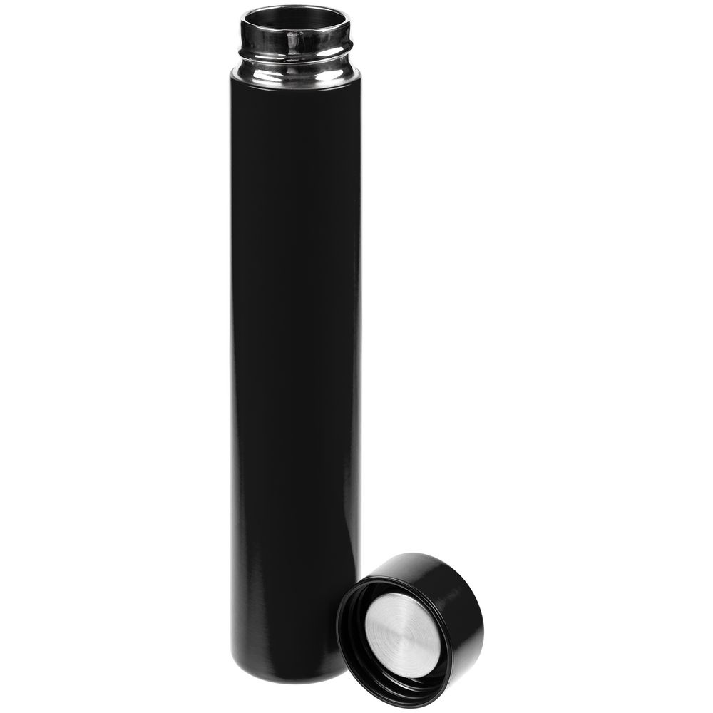 Термобутылка Metropolis, черная — изображение 3