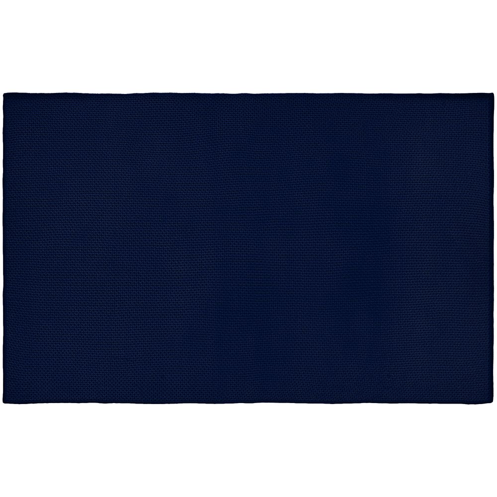 Плед Serenita, темно-синий (сапфир) — изображение 5