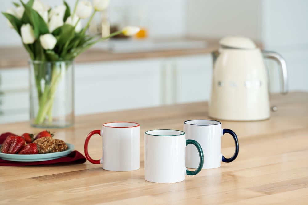 Кружка Rimo для сублимационной печати, темно-зеленая — изображение 4