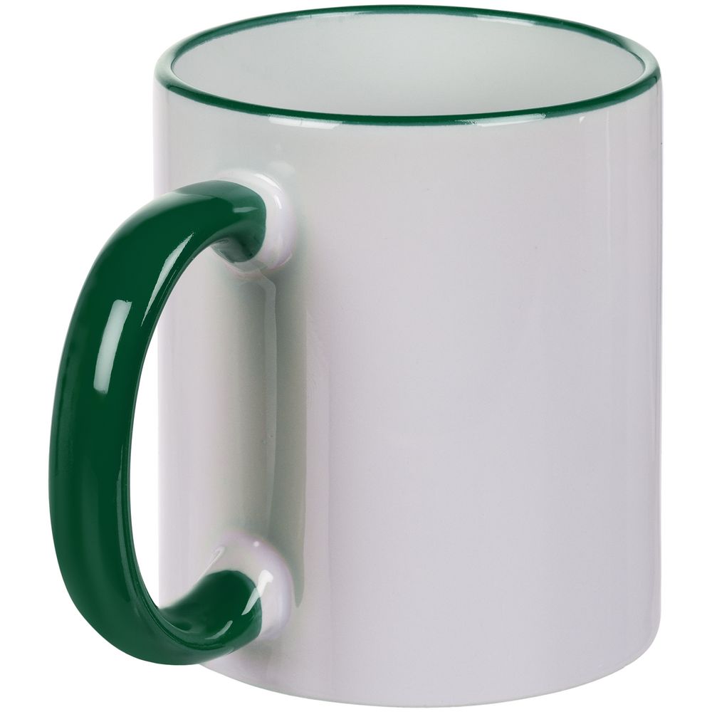 Кружка Rimo для сублимационной печати, темно-зеленая — изображение 3