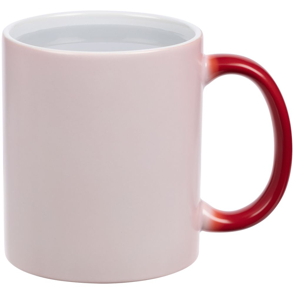 Кружка «Хамелеон», глянцевая, красная — изображение 5