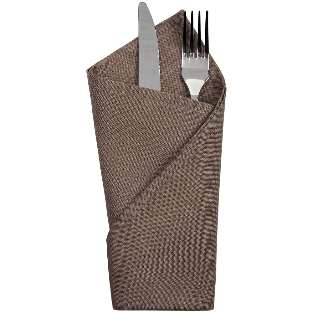 Салфетка сервировочная Settle In, коричневая — изображение 5