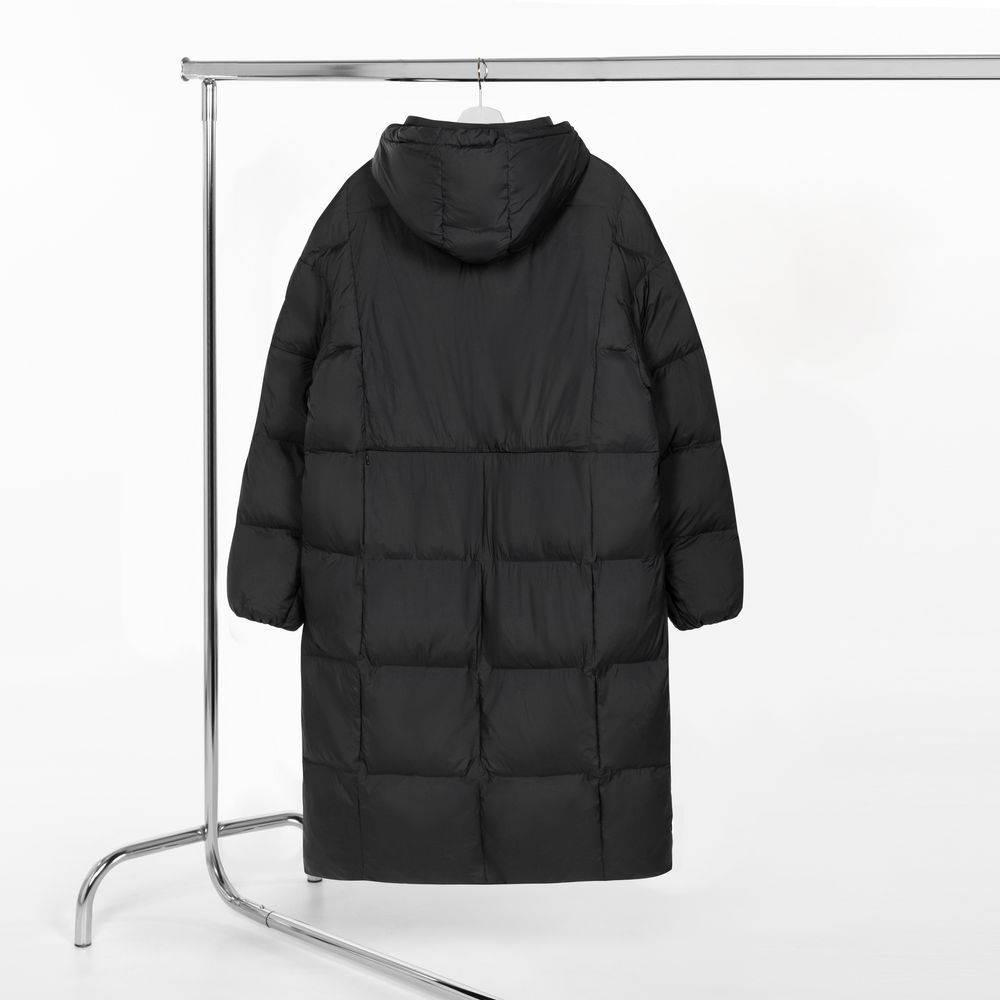 Пуховик унисекс Kapsula, черный — изображение 3