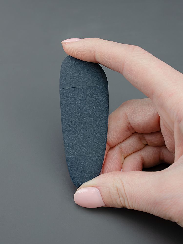 Флешка Pebble Universal, USB 3.0, серо-синяя, 32 Гб — изображение 9