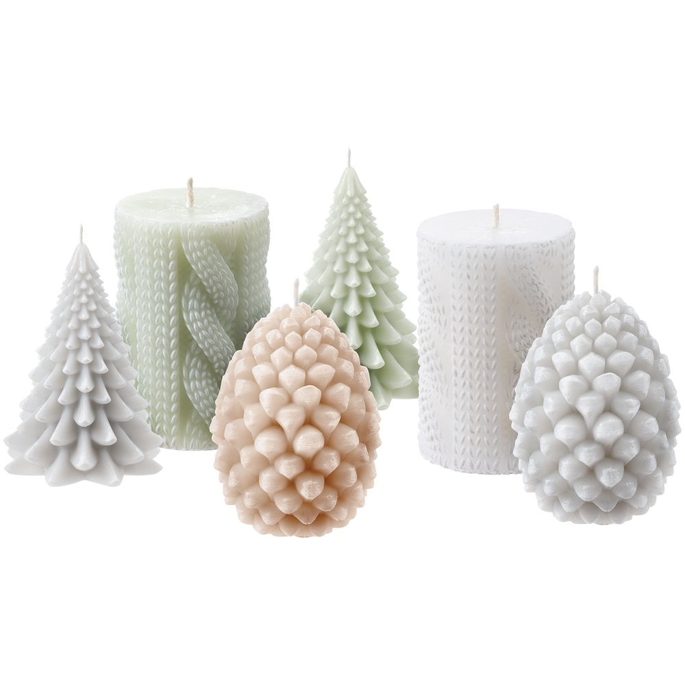 Свеча Homemate Cylinder, зеленая — изображение 5