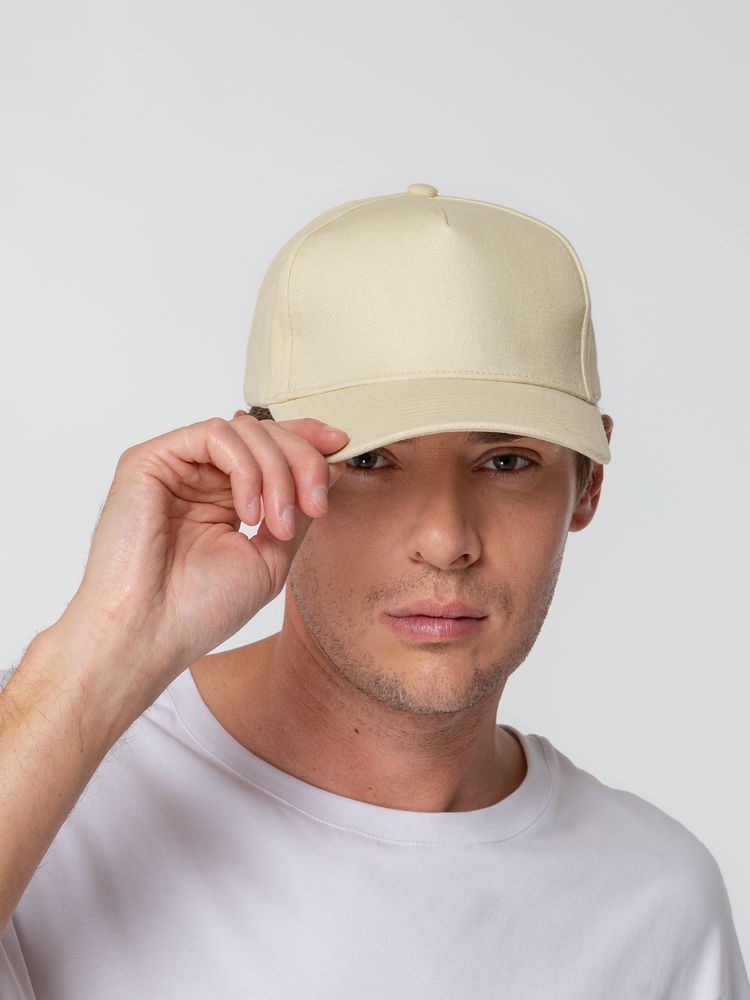 Бейсболка Standard, бежевая — изображение 5