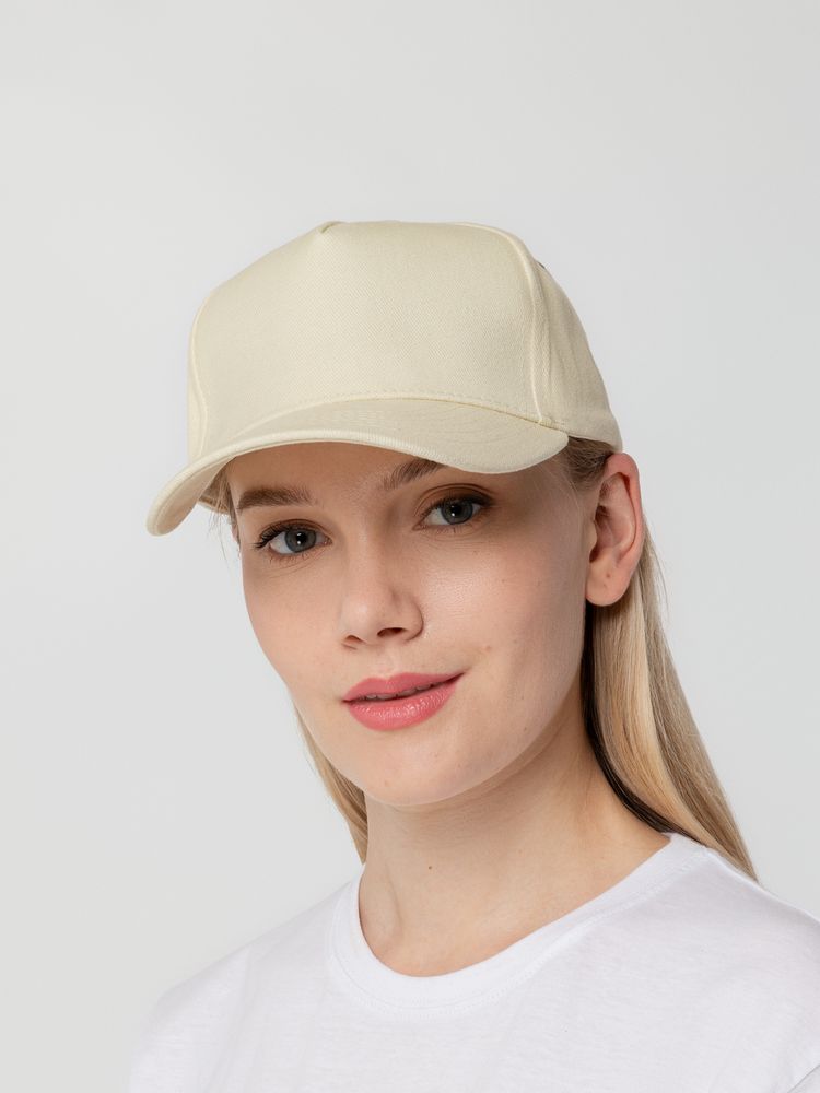 Бейсболка Standard, бежевая — изображение 8