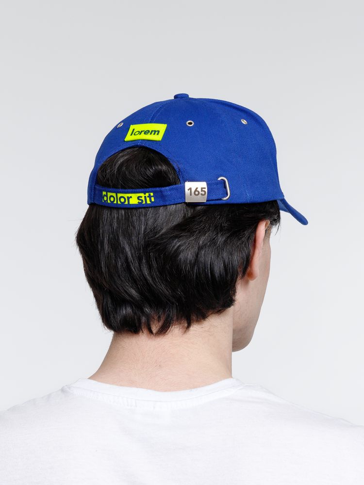 Бейсболка Standard, ярко-синяя — изображение 11