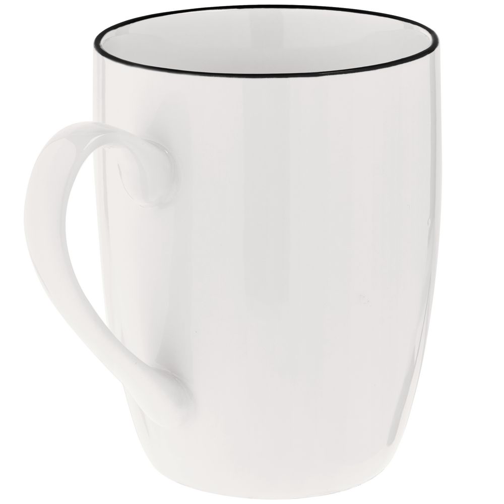 Кружка Simmy, белая с черным — изображение 3