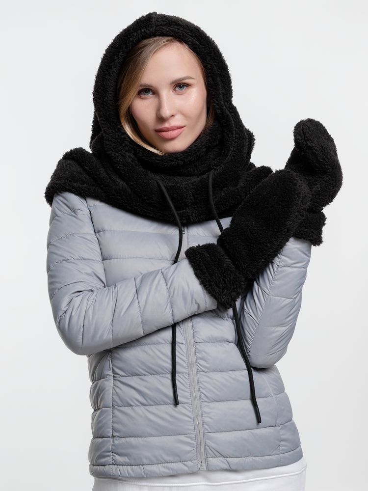 Варежки Flocky, черные — изображение 7