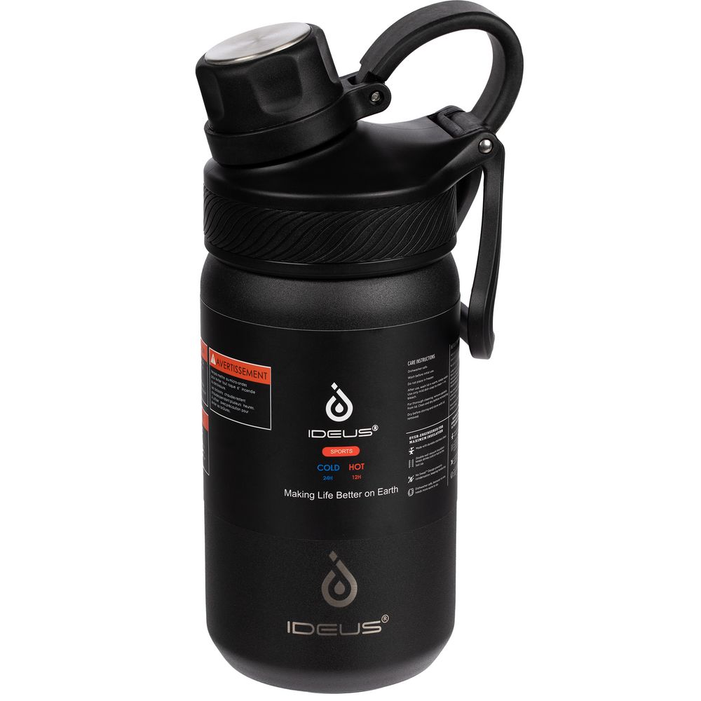 Термобутылка Fujisan 2.0, черная — изображение 13