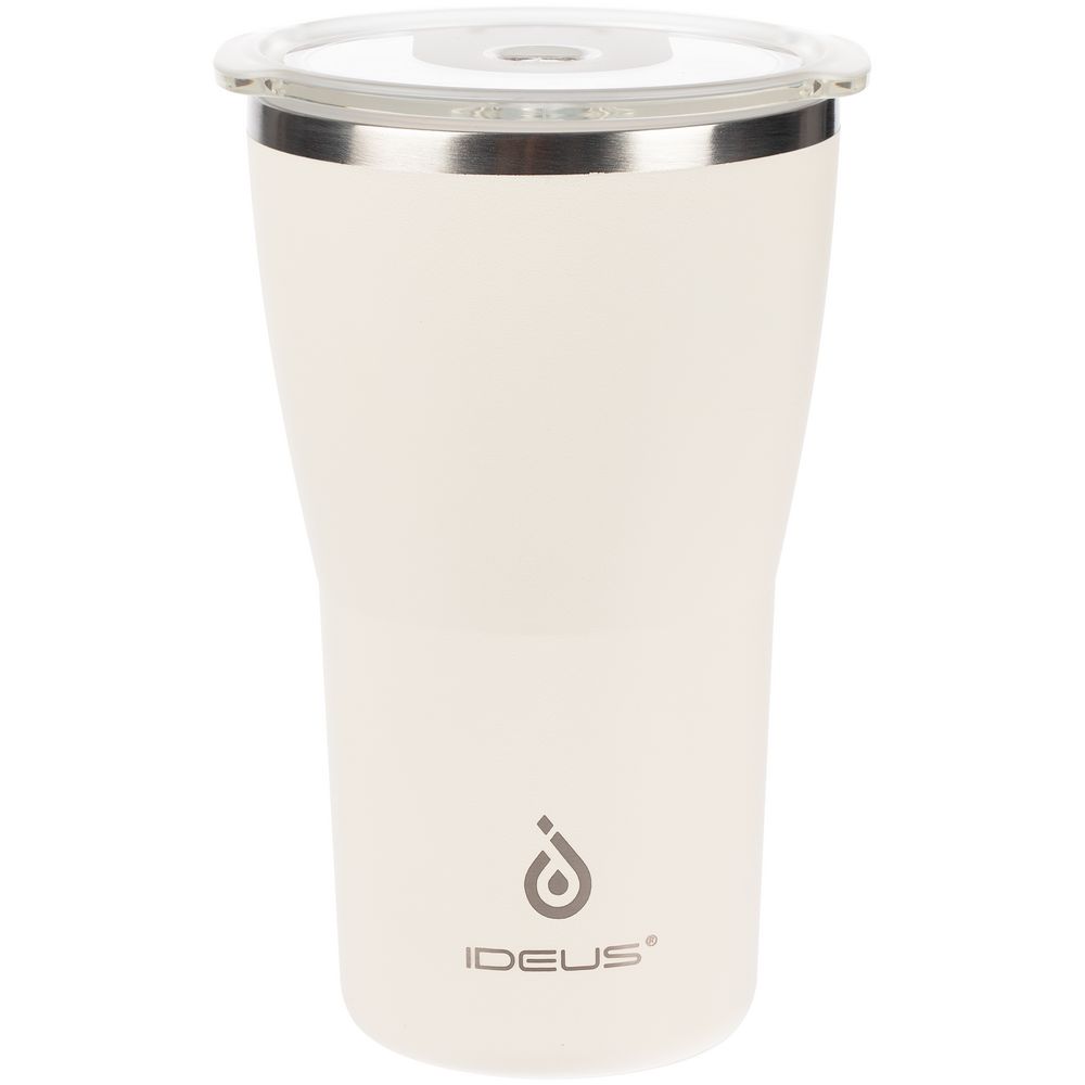 Термостакан Sapporo, белый (молочный) — изображение 4