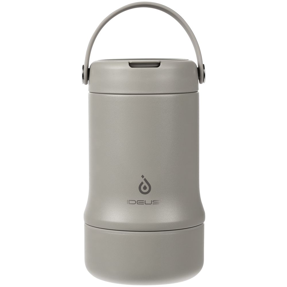Термос для еды Tabenodo, серый — изображение 3