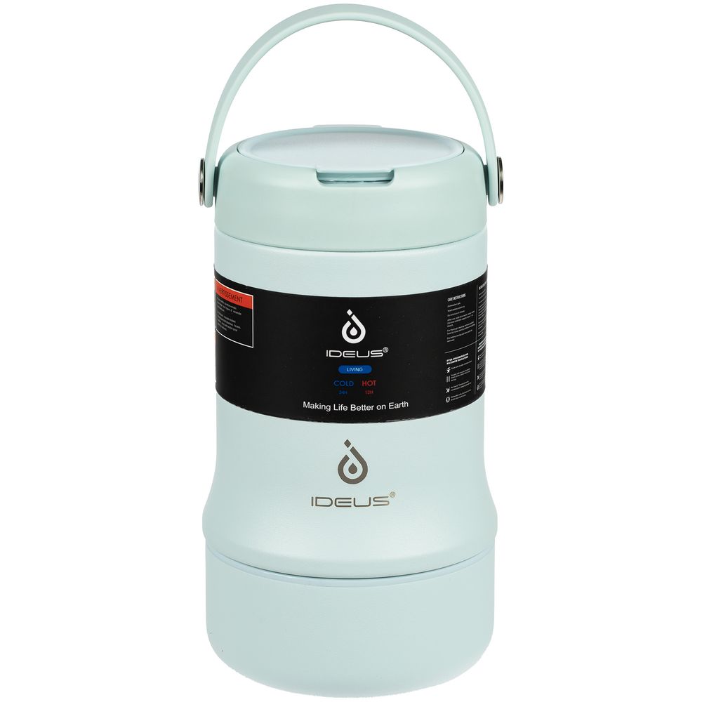 Термос для еды Tabenodo, голубой — изображение 4