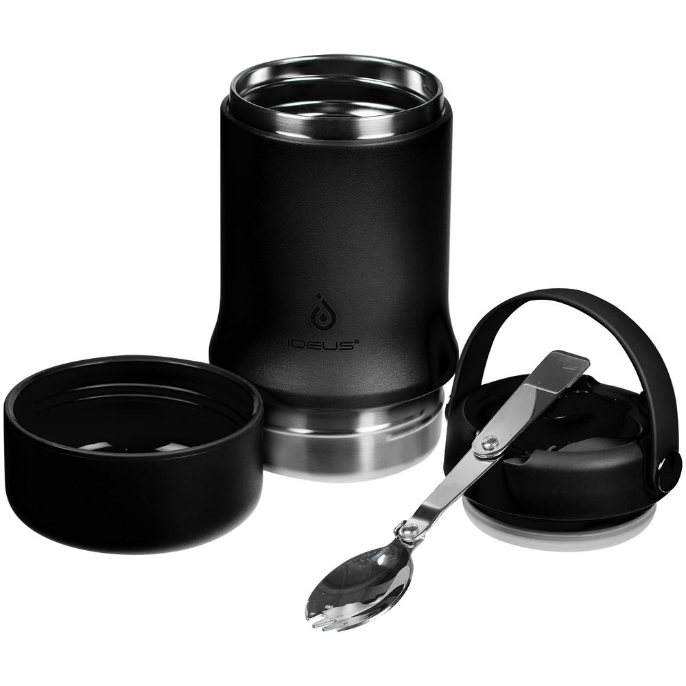 Термос для еды Tabenodo, черный — изображение 11