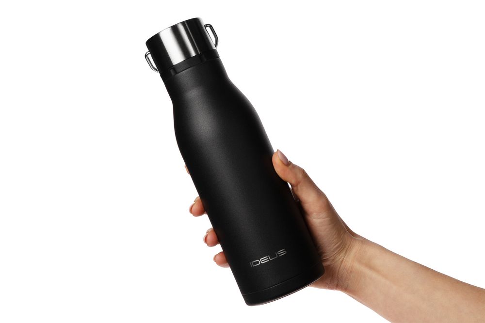 Термобутылка Tabenodo, черная — изображение 8