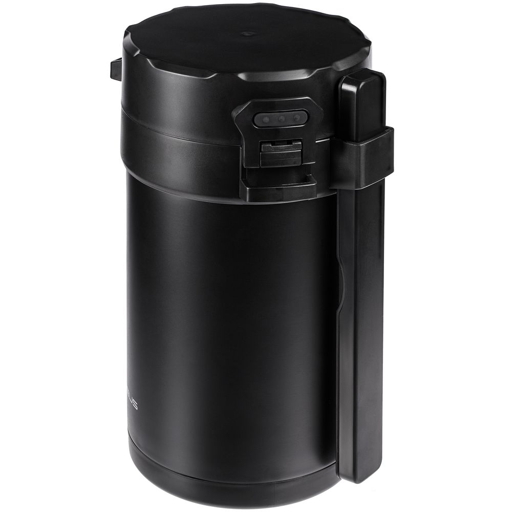 Термос для еды Jiayi в термочехле, черный — изображение 4