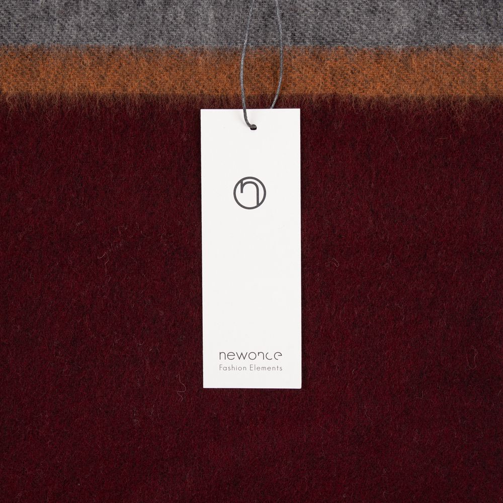 Шарф Charming, коричневый с оранжевым — изображение 7