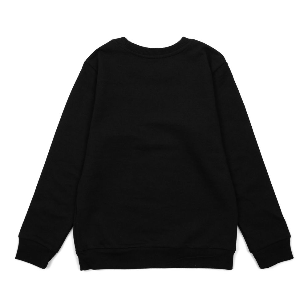 Свитшот детский Simpler, черный — изображение 3