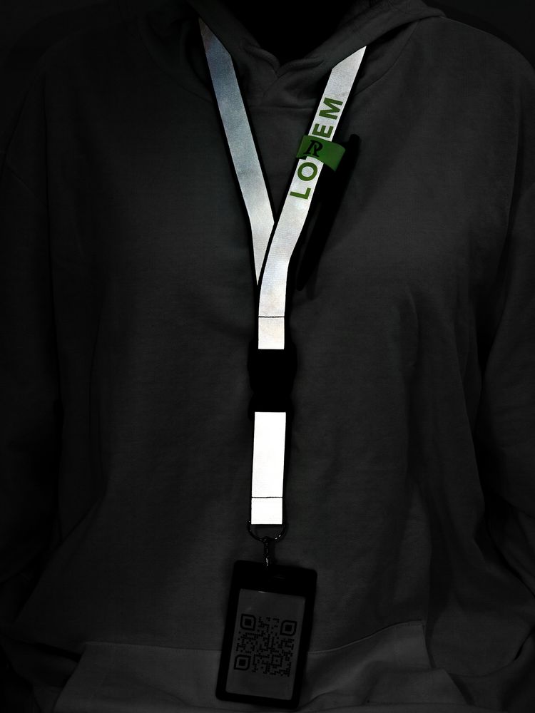 Лента светоотражающая Interlevel, желтая с серым — изображение 10