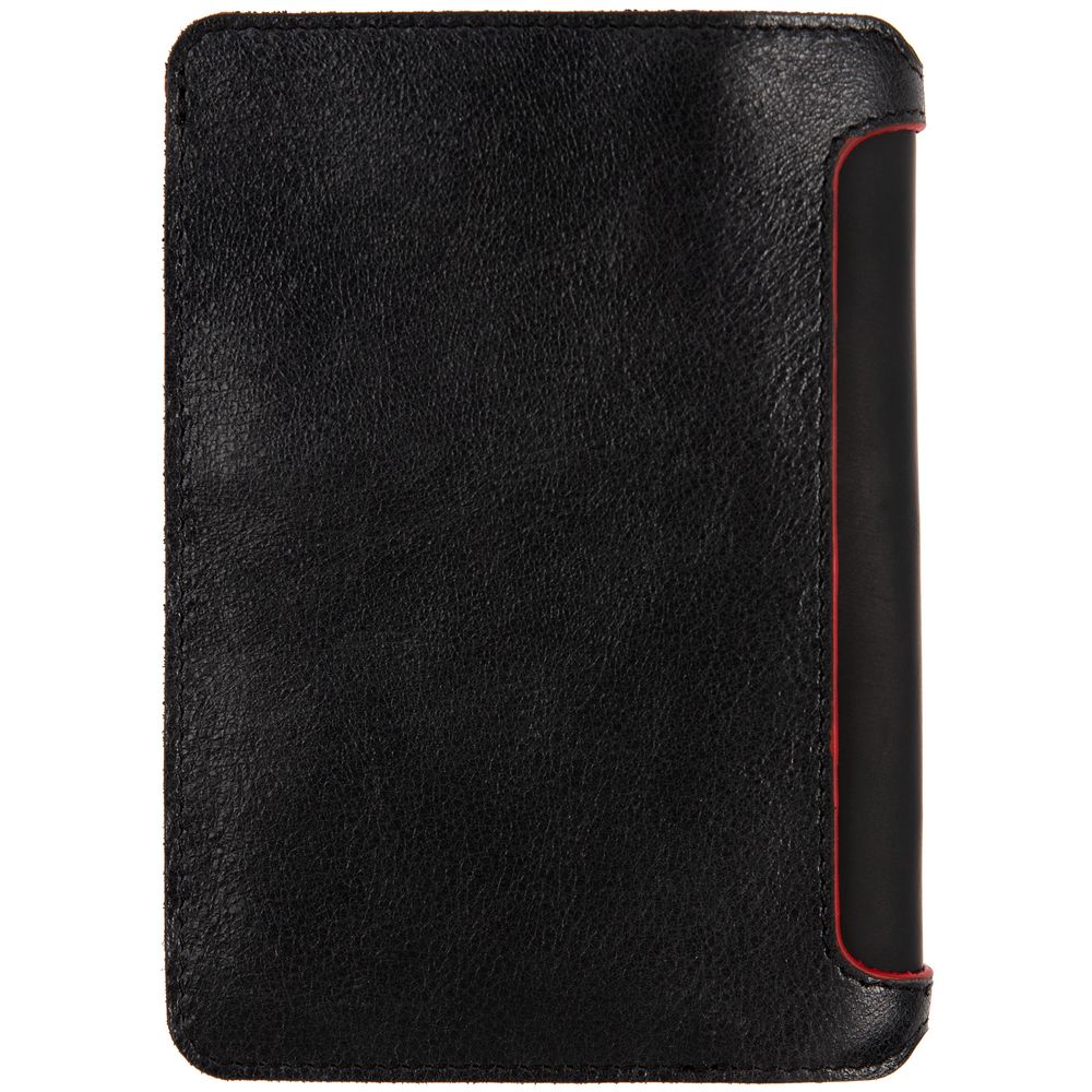 Автобумажник Arrival, черный с красным — изображение 5