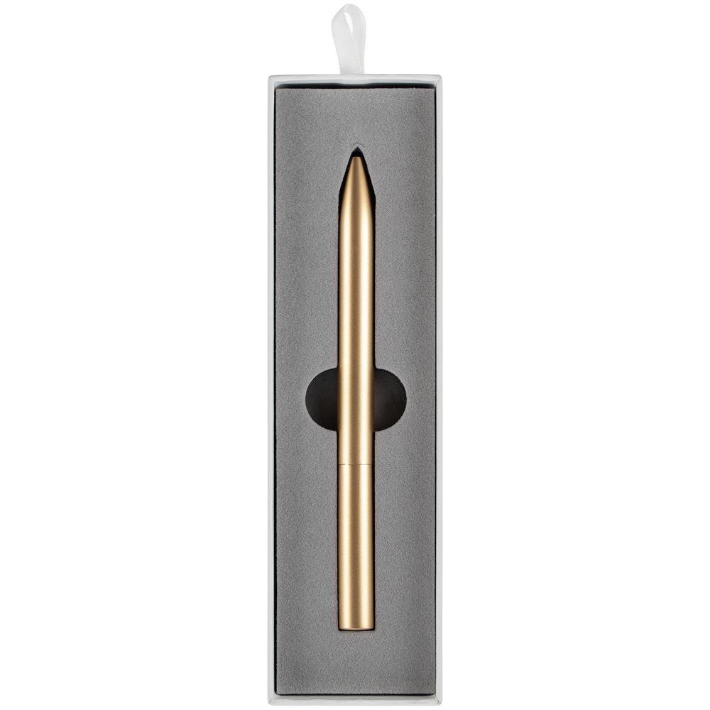 Ручка шариковая Superbia, золотистая — изображение 3