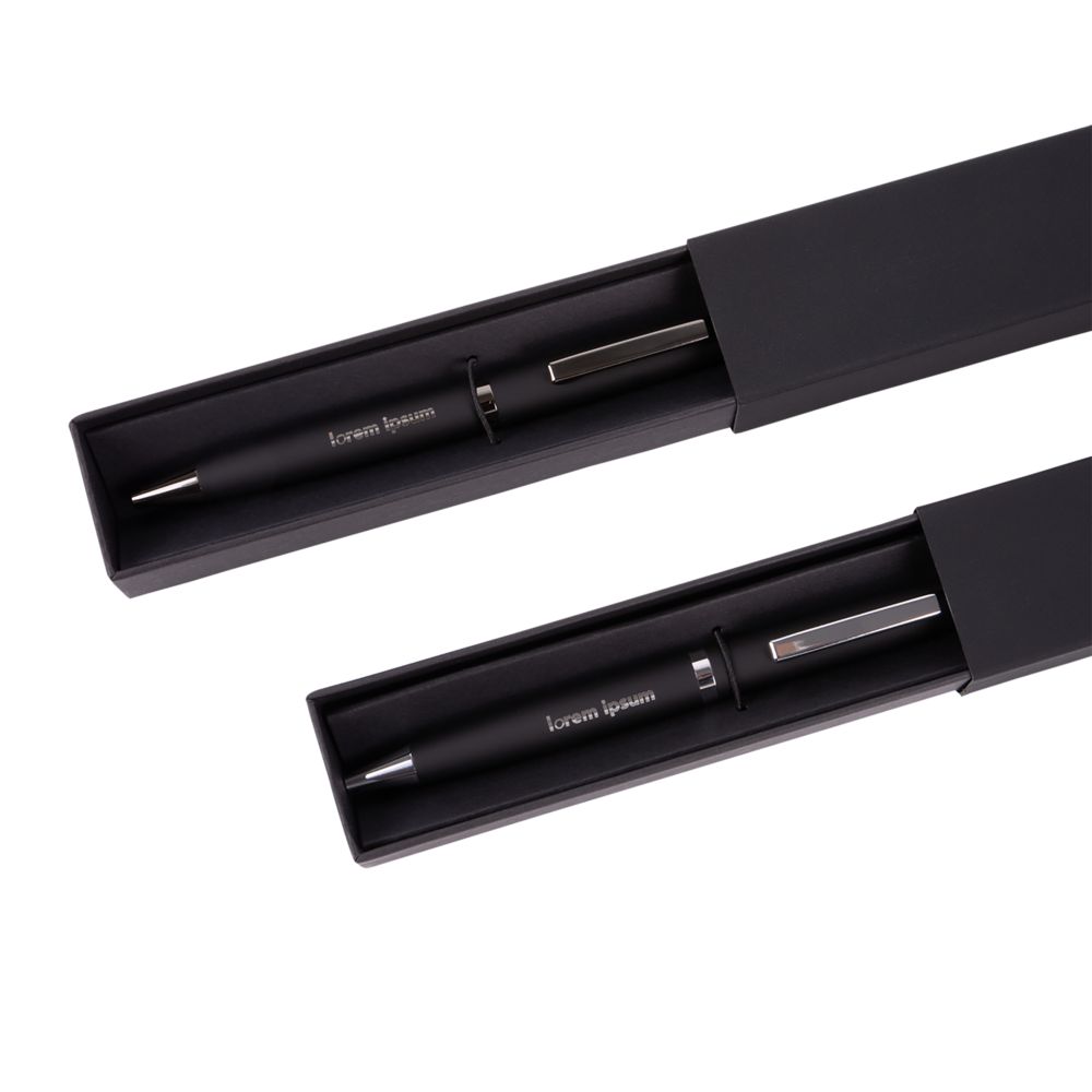 Ручка шариковая Inkish Chrome, черная — изображение 9