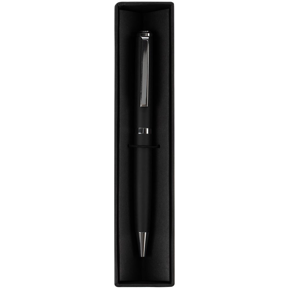 Ручка шариковая Inkish Chrome, черная — изображение 3