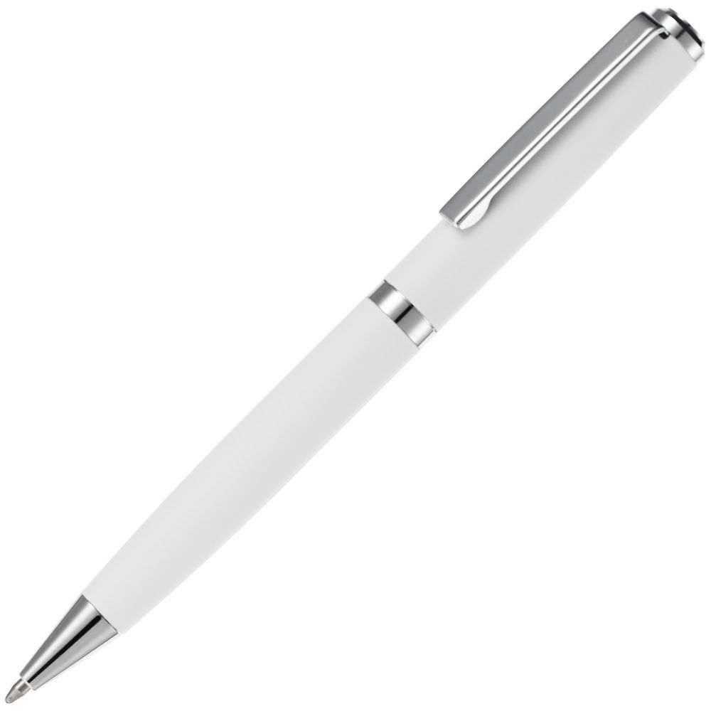 Ручка шариковая Inkish Chrome, белая — изображение 4