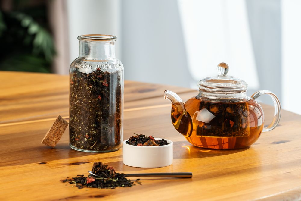 Чай «Сокочай», черный с ананасом, клубникой и мятой — изображение 5