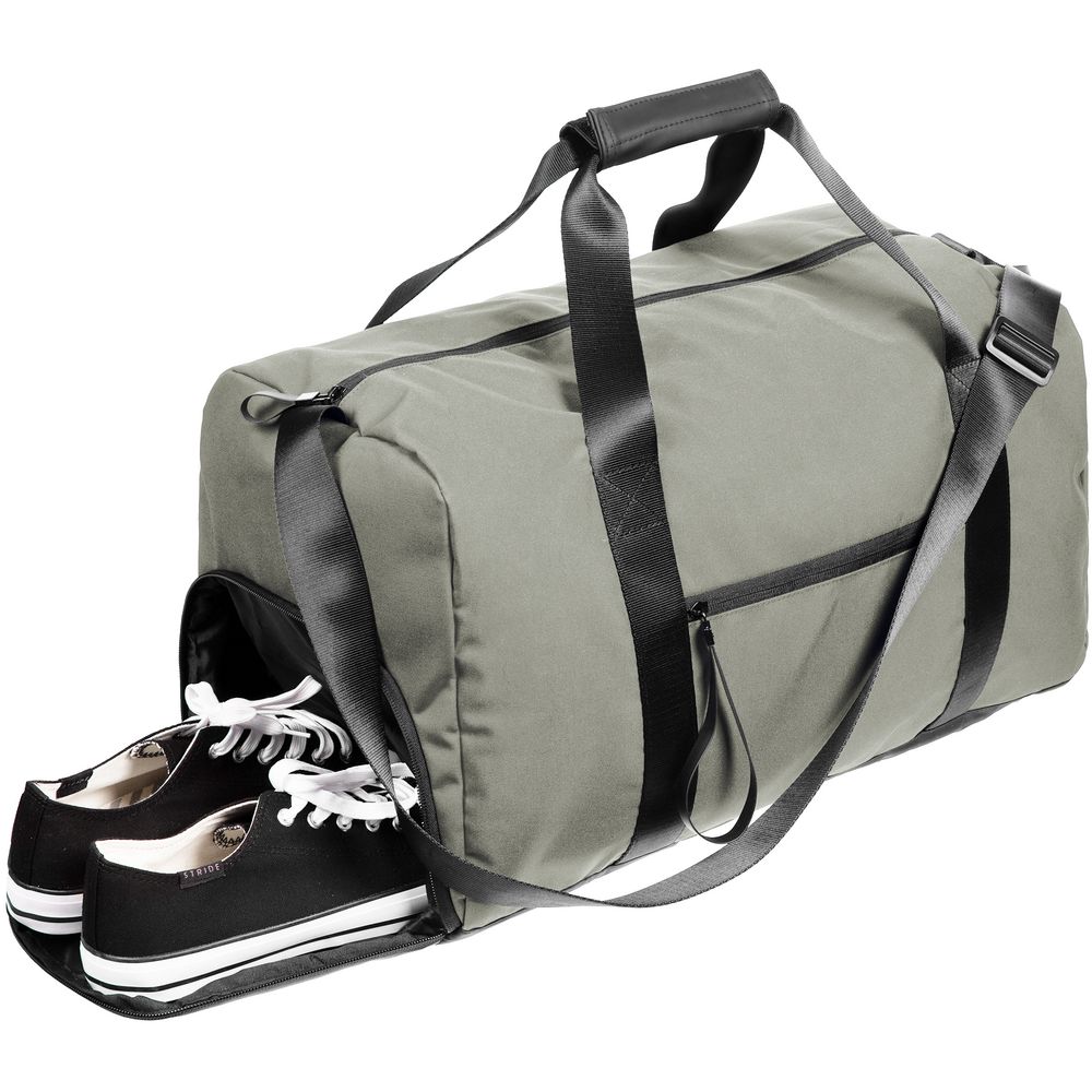 Сумка дорожная urbanPulse, серая — изображение 6