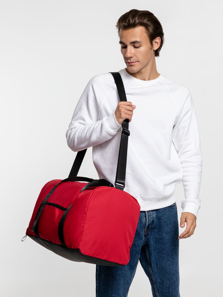 Сумка дорожная urbanPulse, красная — изображение 12