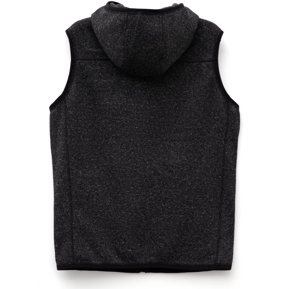 Жилет с капюшоном унисекс Gotland, черный — изображение 3