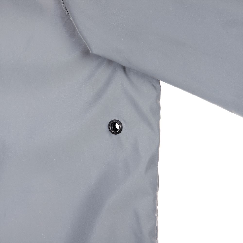 Ветровка Manifest 2.0 из светоотражающей ткани, серая — изображение 7