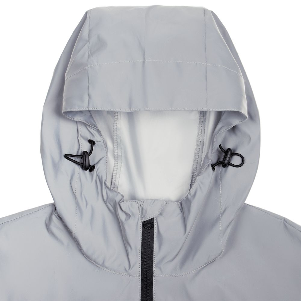 Парка Manifest из светоотражающей ткани, серая — изображение 7