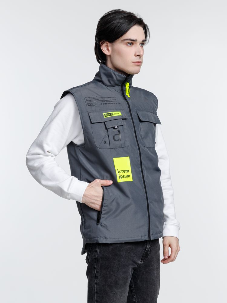 Жилет мужской Stockholm, серый — изображение 12