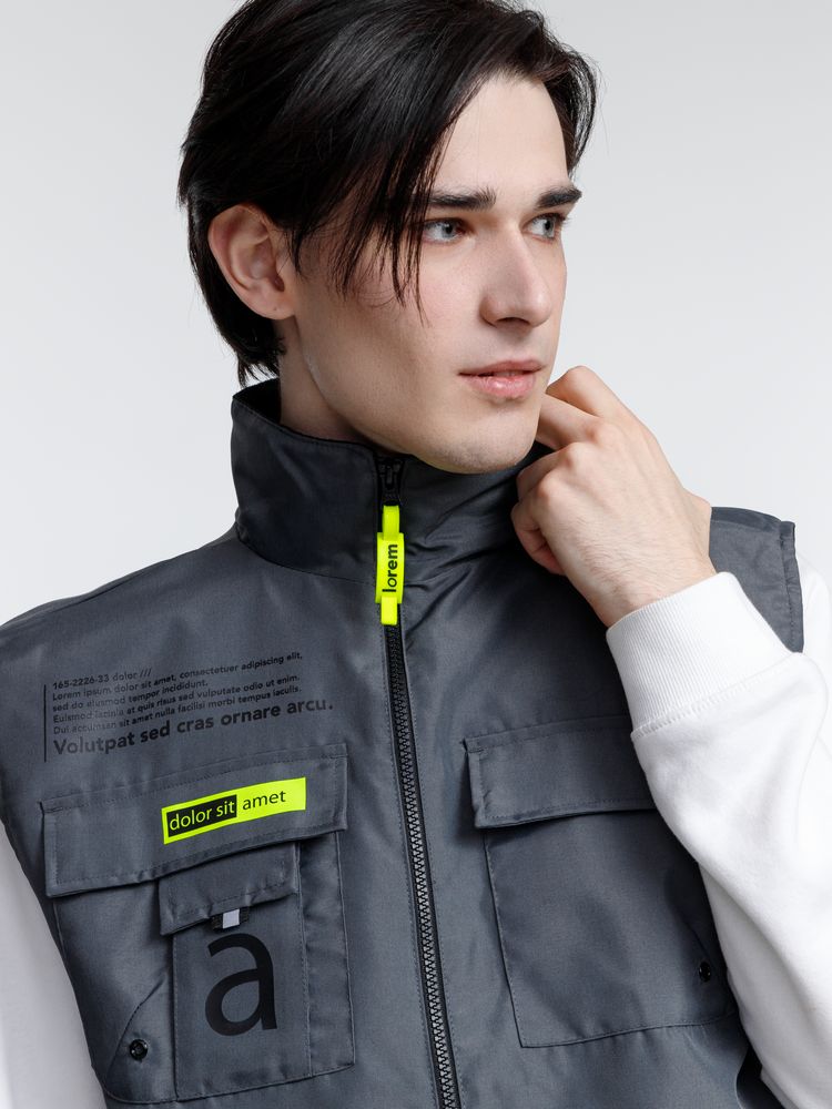 Жилет мужской Stockholm, серый — изображение 14