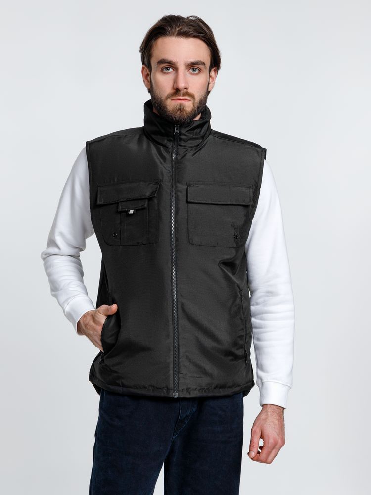 Жилет мужской Stockholm, черный — изображение 7