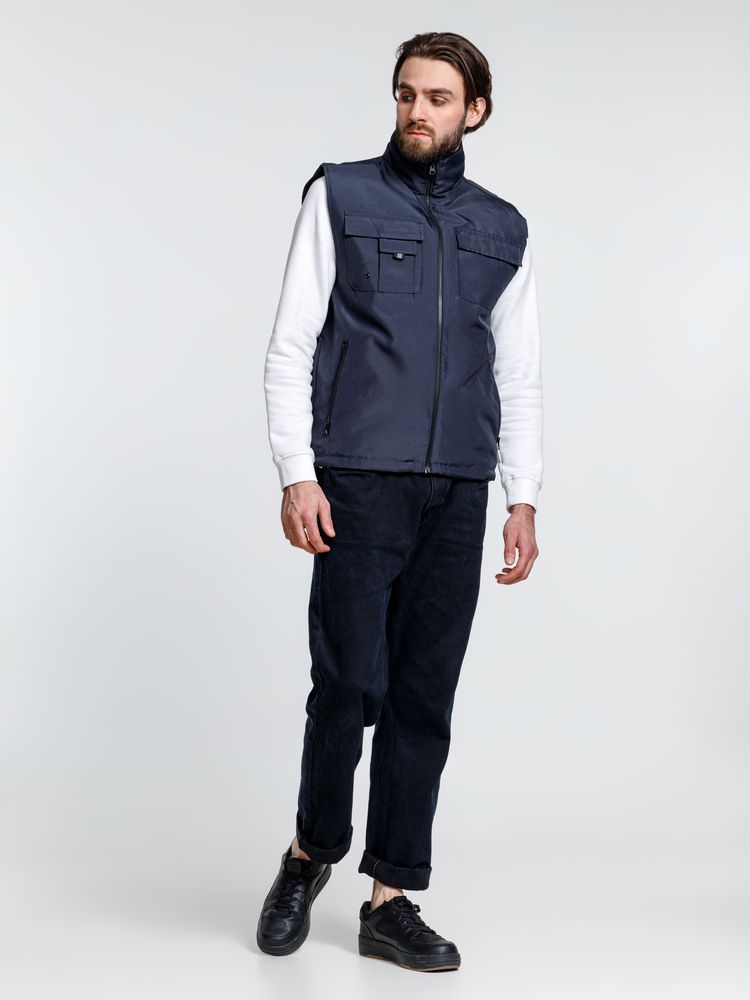 Жилет мужской Stockholm, темно-синий — изображение 10