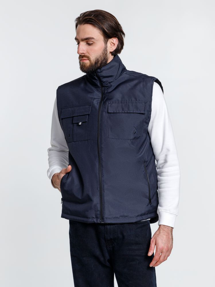 Жилет мужской Stockholm, темно-синий — изображение 7