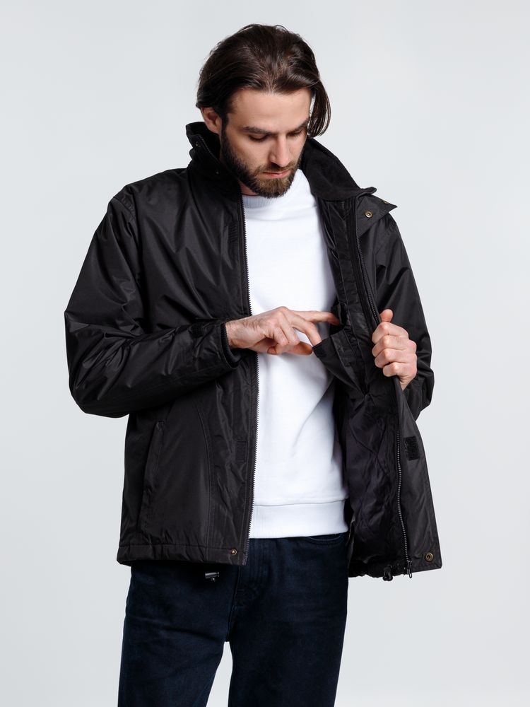 Парка унисекс Liubliana, черная — изображение 13