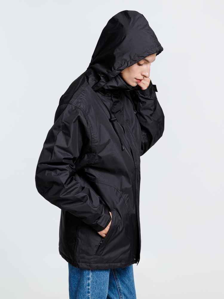 Парка унисекс Liubliana, черная — изображение 17