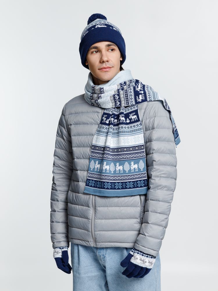 Шарф Mirakler, синий — изображение 6