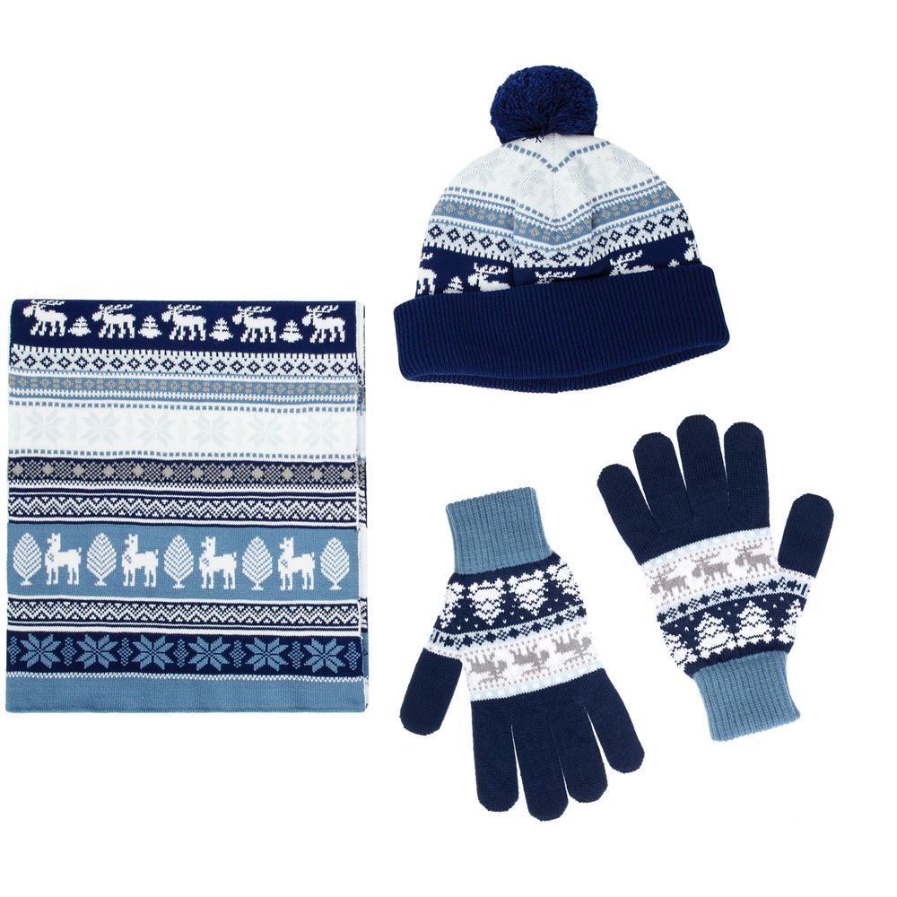 Шарф Mirakler, синий — изображение 5