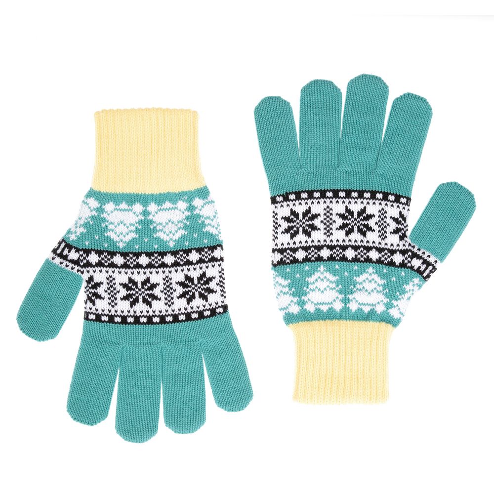 Перчатки Mirakler, зеленые с желтым — изображение 3