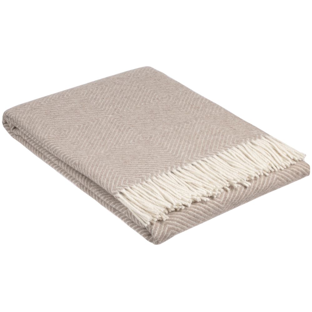 Плед «Тренто», бежевый — изображение 3