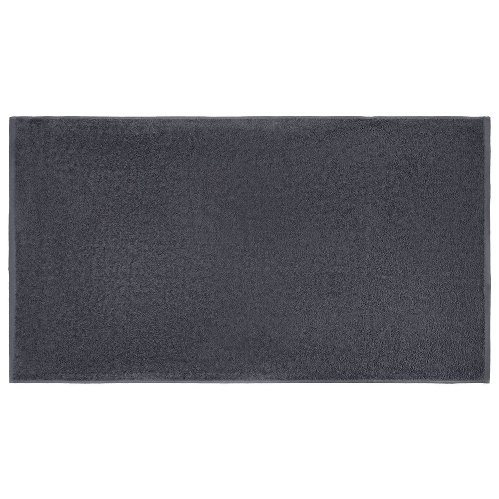 Полотенце махровое «Кронос», большое, темно-серое (маренго) — изображение 3