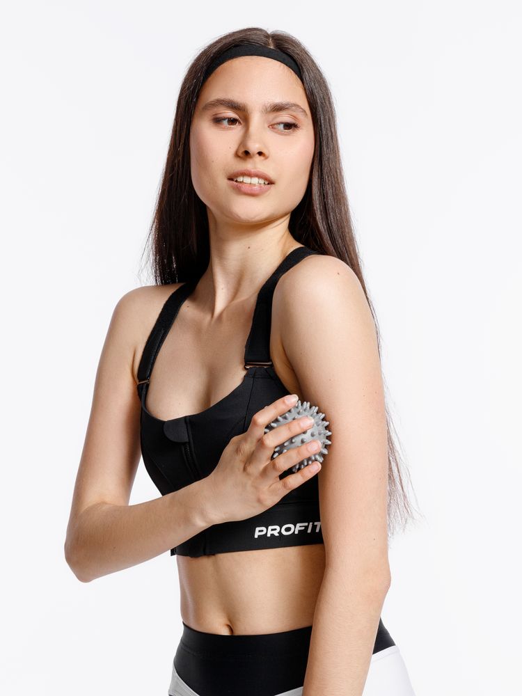 Набор массажных мячей для МФР Relaxify, черный с серым — изображение 6