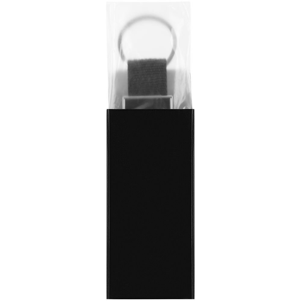 Брелок Stropp с тканевой вставкой, черный — изображение 7