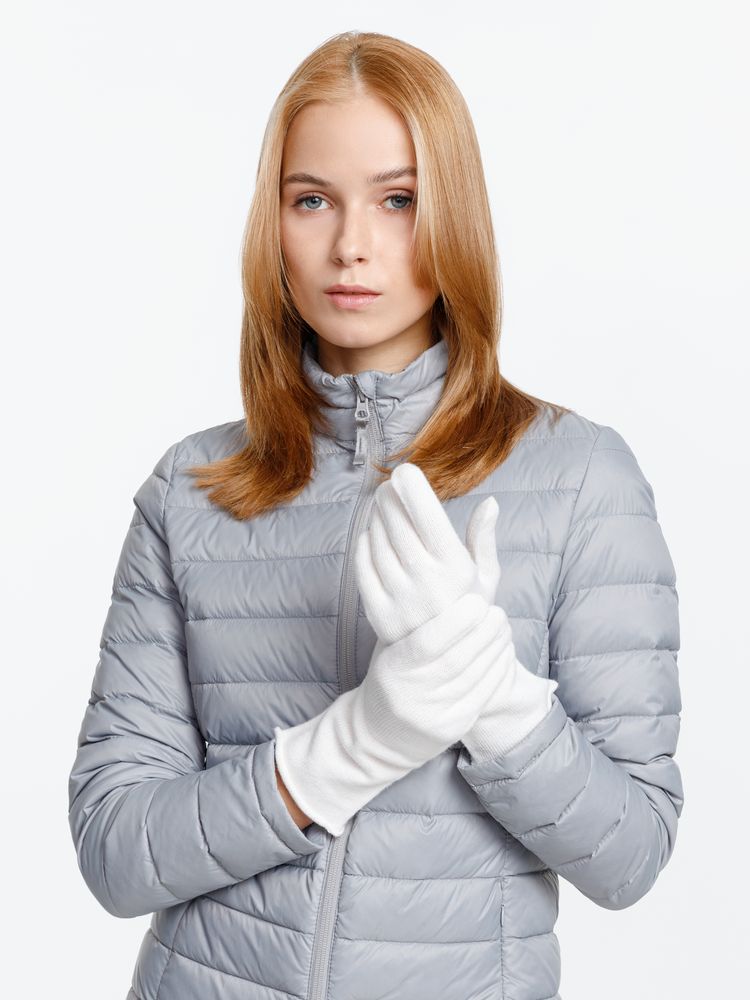 Перчатки Alpine, удлиненные, белые — изображение 4